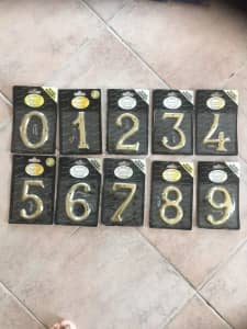 House and Letterbox Numbers
