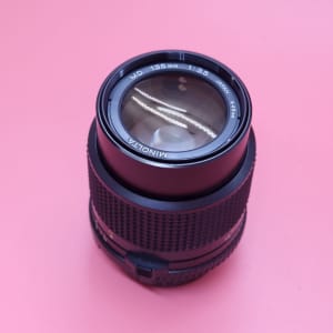 Minolta 135mm f/3.5. MD Rokkor. Portrait Lens. 6 Month Warranty