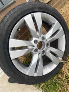 Mercedes C200 2013 OEM Wheel - Yokohama Advansport v105 225/45 R17 91W