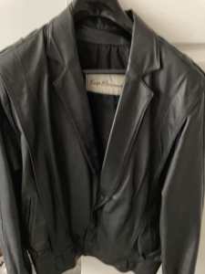 Leather jacket Mens.