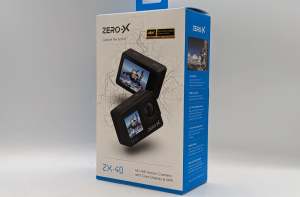 Sealed Zero-X 4K UHD Action Camera w/ Dual Display & WiFi - BP298372