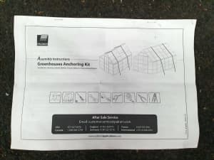 Maze Greenhouse Achoring Kit