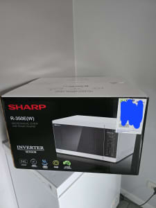BRAND NEW IN BOX SHARP R-350E (W) 34LT 1200W MICROWAVE OVEN CHEAP