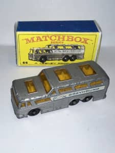 Lesney Matchbox Greyhound Coach Bus no 66