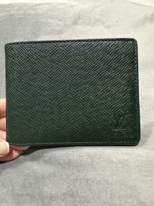 Louis Vuitton Taiga Leather Bifold Wallet