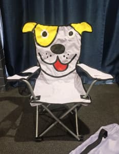 Kids Puppy Dog Camping Chair