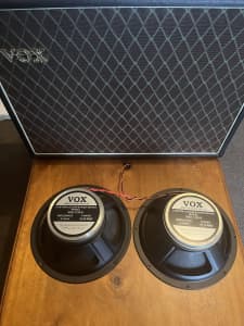 Pair of Vox Wharfedale GSH-1230 8ohm 30w speakers