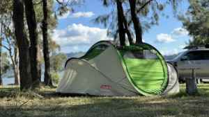 Coleman 4 person pop up tent /Maroubra 2035