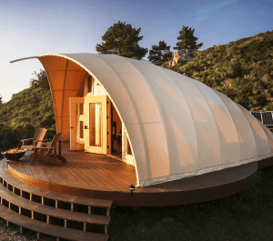 New Custom Style Cocoon Shell Glamping Tent