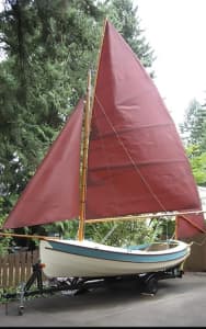 Welsford Navigator Sailing Dinghy (95% finished project)