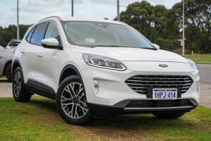2021 Ford Escape ZH 2021.25MY White 8 Speed Sports Automatic SUV