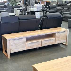 New Solid Messmate Timber TV Unit