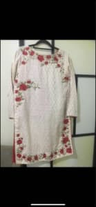 Pakistani 3 pcs Dress ( J. Shirt small size)