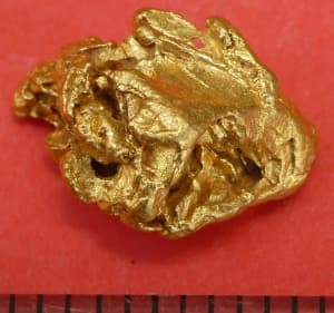 Australian Natural Gold Nugget 2.16 grams. High Purity. Clean
