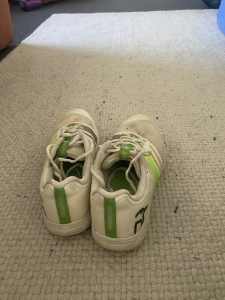 Used Kookaburra Cricket Shoes Size 9 US.