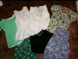 Girl's Size 10 Bulk Summer Clothes - COUNTRY ROAD, ZARA, ESPIRIT
