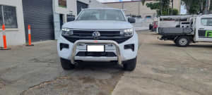 Volkswagon Amarok Nudge Bar 2023 on H Rack Burleigh Heads Gold Coast South Preview