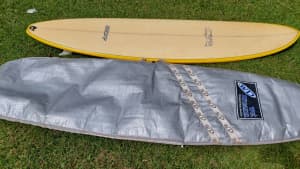 7'3 Mini Mal by Clearwater Surfboards
