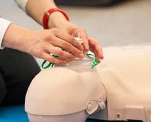 Pocket Mask Training with CPR for Police 