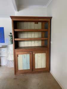 Recycled Silky Wood Timber Kitchen Hutch