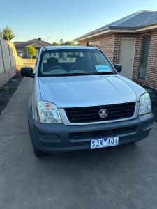 2003 HOLDEN RODEO LX 4 SP AUTOMATIC SPACE CAB P/UP