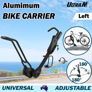 Universal Bike Roof Rack Aluminum Adjustable Top Mount Left
