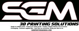 SGM 3D Printing Solutions / prototype prints / toys / multi prints