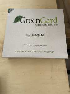 Cleaning leather care kit