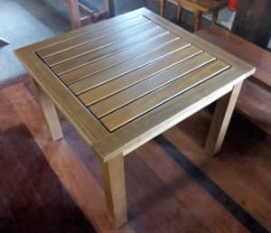 Recycled Pacific Teak 4-Seater Table