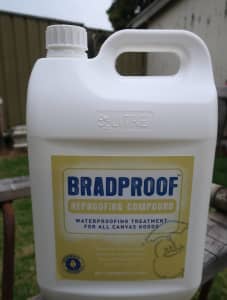 3.5 Litres of Bradproof reproofing compound