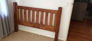 Solid Timber Queen size Bed Head