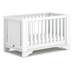 Baby Bed, Cot Boori Eton Expandable Cot Bed-Barley White