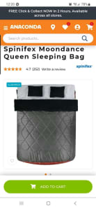 Spinifex Moondance Queen Sleeping Bag