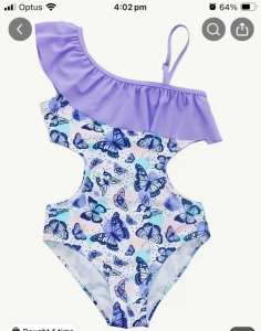 BRAND NEW Girls swimmers size 8