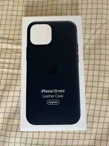 iPhone 13 mini leather case magsafe