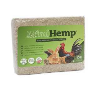 Poultry, Rabbits, Guinea Pigs, Rats, Mice, Reptiles Hemp Bedding - NEW