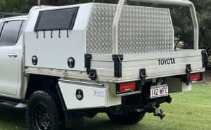 Toyota tray and canopy for sale