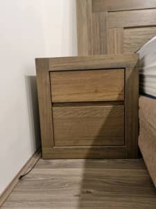 Bed side tables & bed head(king size bed)