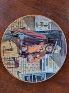 John Wayne American legend collectors plate