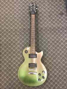 EPIPHONE Les Paul Studio Electric Guitar, Green, Good Condition