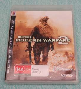 PS3 Sony PlayStation 3 Game: COD Call of Duty Modern Warfare 2
