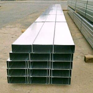 C Section 100x50x1.5mm - 6100mm