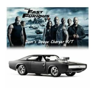 FAST AND FURIOUS DOMS 1970 DODGE CHARGER RT JADA 1:32 DIECAST MODEL