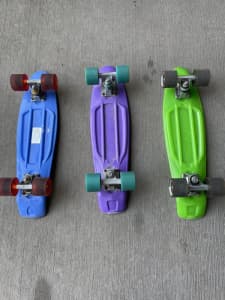 Retro Penny Style Skateboards (3x)