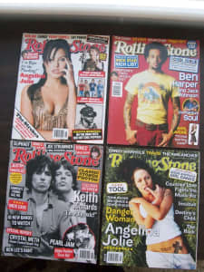 13x Rolling Stone Magazine 1982 to 2008 incl. 20th Anniversary Special