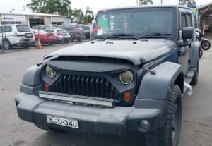 Now Wrecking 2009 Jeep Wrangler Station Wagon 6 Cylinder 4WD**