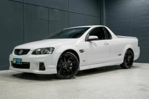 2012 Holden Commodore VE II MY12 SS-V White 6 Speed Manual Utility