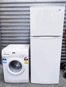 Fridge and washer free delivery 2 months warranty