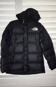 The North Face black puffer