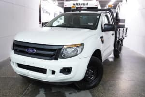 2014 Ford Ranger PX XL White 6 Speed Manual Utility